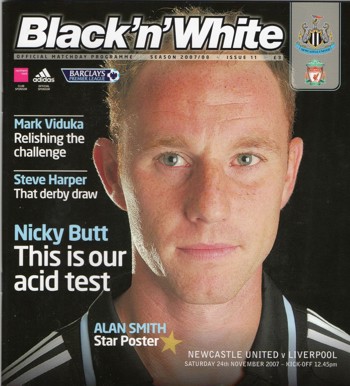 Match programme